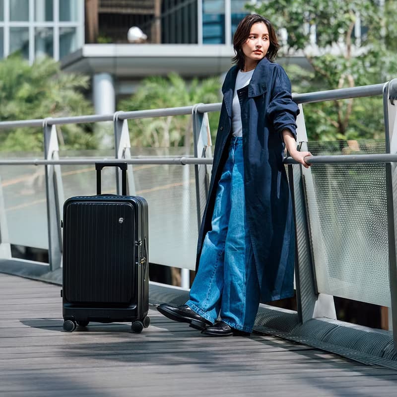 ALLEZ 奧莉薇閣 掀旅箱II Liber 一鍵煞車 27吋 前開式行李箱 大