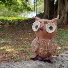 紡織藝術鳥_貓頭鷹