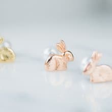 ONCE LITE - 雪兔 * 耳環