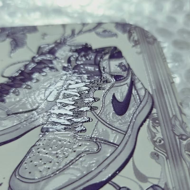 飛人AJ1 晶雕陶瓷吸水杯墊