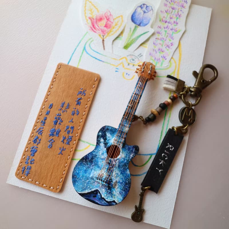 【銀河小吉他】做真實的自己 你是一個浩瀚的宇宙 紀念禮物 獨特