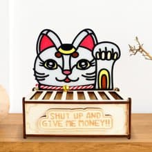 巨大招財貓賽錢箱 | 錢箱 鏡餅 擺設 奉納 開運 存錢筒 錢罌