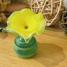 精油瓶/香水瓶/擴香瓶/生命之花(黃色)