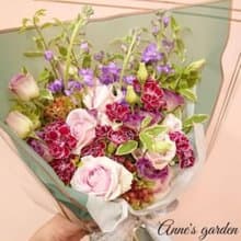 法式自然風花束