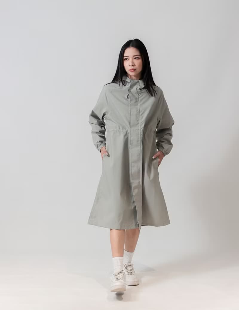 unni風華絕代防潑水風衣 雨衣 raincoat 雨風衣 防風 防潑水 透氣