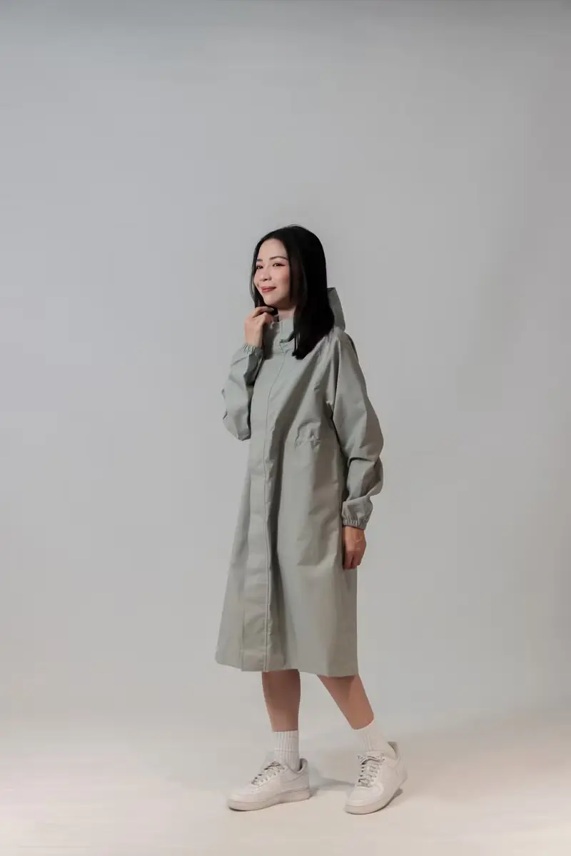unni風華絕代防潑水風衣 雨衣 raincoat 雨風衣 防風 防潑水 透氣