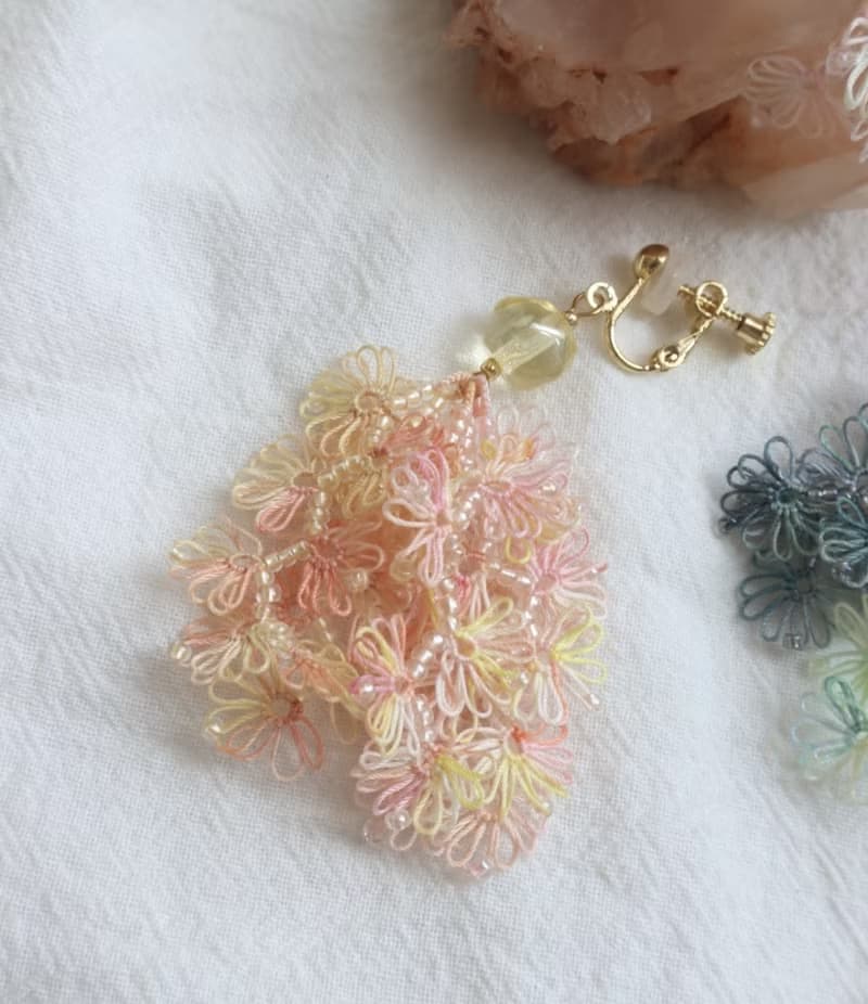紛飛 蕾絲梭編飾品