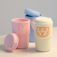 躺肥虎 兔子 環保杯 / 隨行杯  350ml