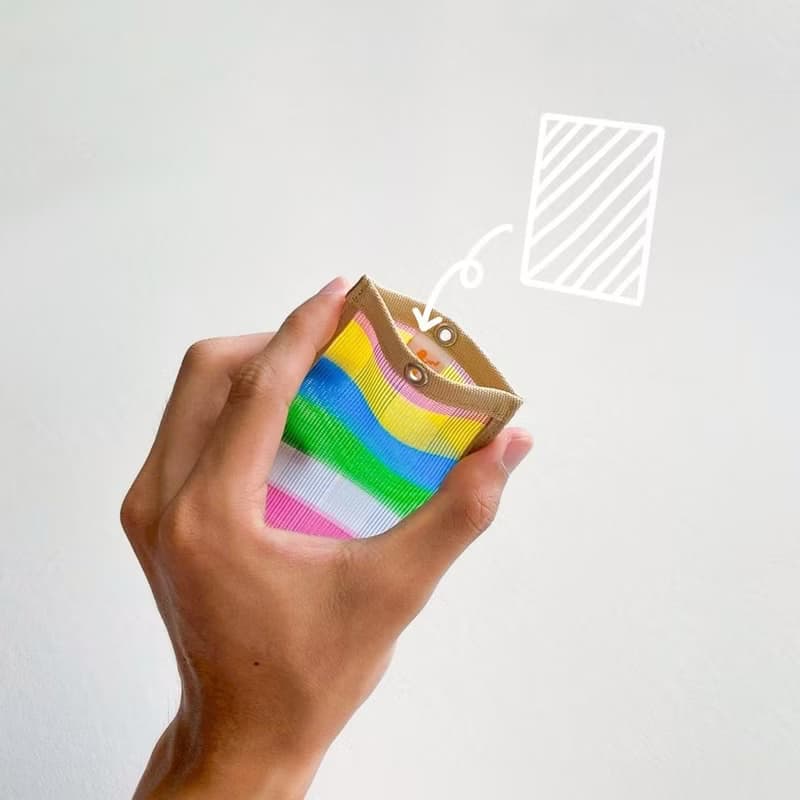 台灣LV-茄芷優遊趣-伸縮卡套(粉紅格)