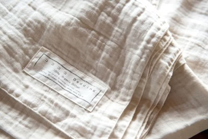 Organic Cotton Linen　Wガーゼコンパクトシーツ