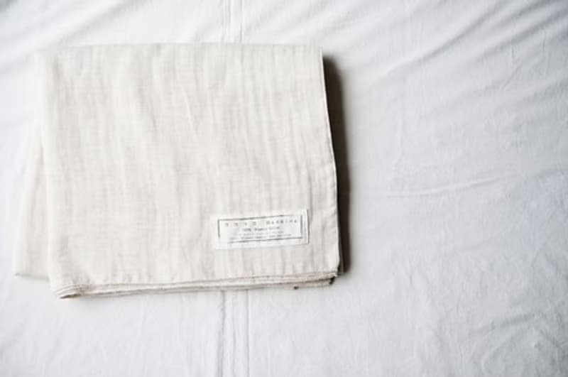 Organic Cotton Linen　Wガーゼコンパクトシーツ