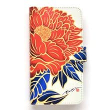 【接單定制商品】iPhone手機殼 - Red Peony
