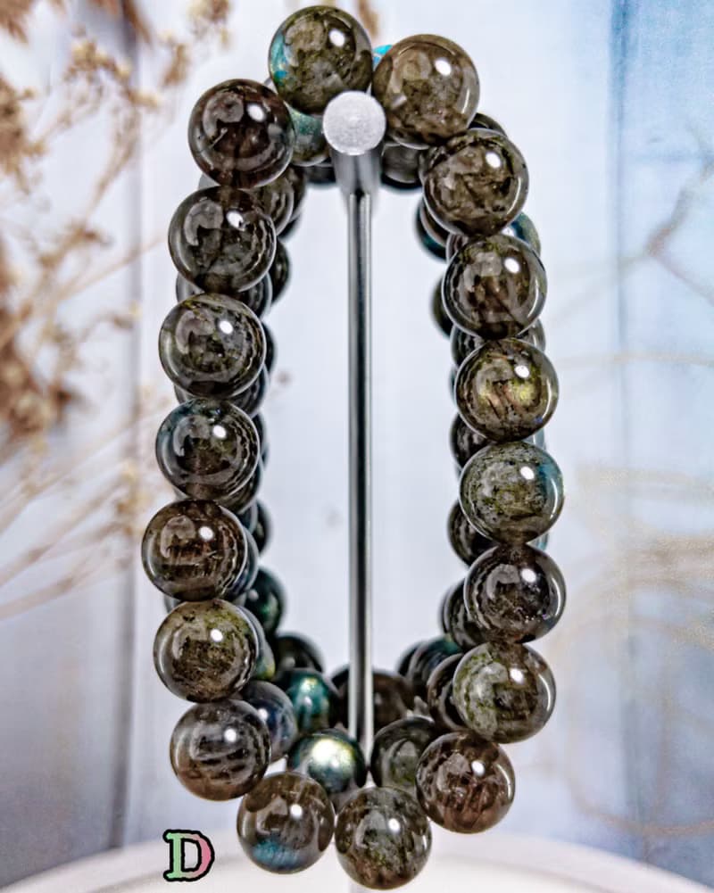 【彩拉長石】高CP絕美效應 拉長石 水晶手串手鍊/可挑款