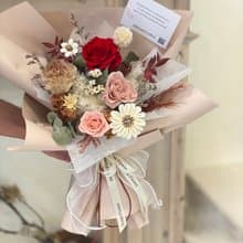 永生花乾燥花束 節日花束