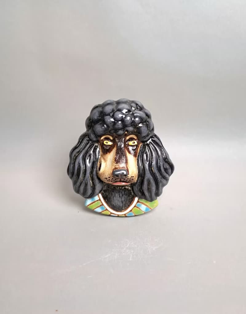 貴賓犬擴香器06(手工陶製品)