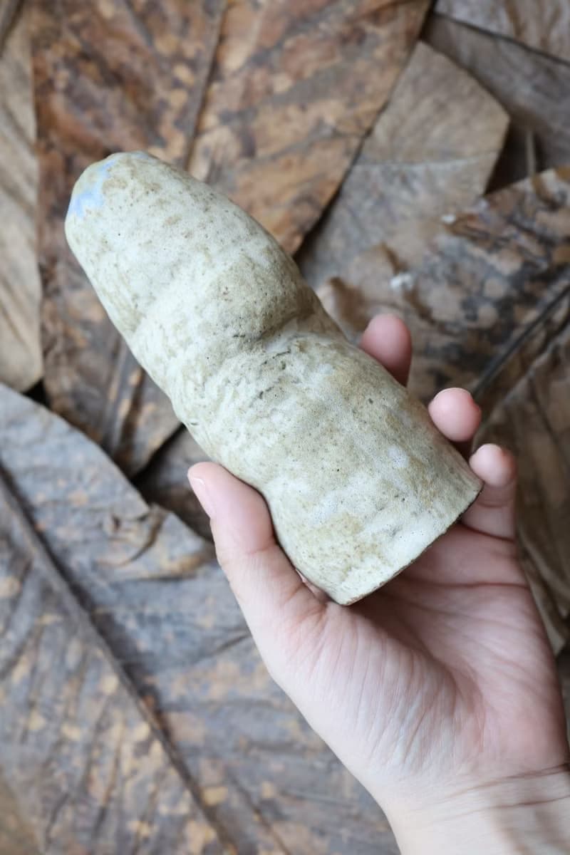 【喬遷禮物】風的皺折No5鈷綠手捏花器侘寂風雕塑擺件收藝術作品