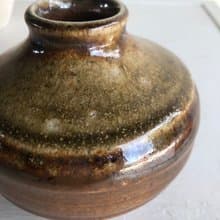 柴燒花器 自然落灰 手工製作 花瓶 擴香瓶 陶藝陶器