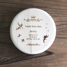 fairy　乳歯ケース　高品質桐材　子どもの歯入れ　乳歯入れ　出産祝い　七五三　プレゼント　ギフト