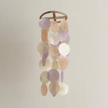 DIY-KIT | Lisbon Boutique-Sunshine(S)-Round| Shell Wind Chime Mobile |#0-340