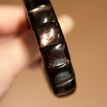 頂級 金運石 16.5mm 手牌 手鏈 招財 防小人 休息之石
