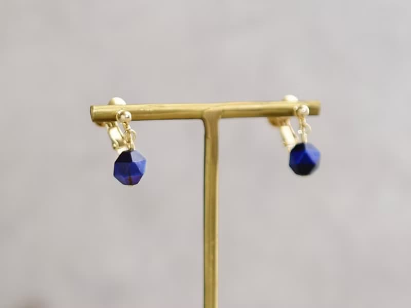 【ピアス・イヤリング】深海の結晶・1粒
