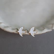 海鷗 自在飛翔 台灣特有種 鳥兒 bird  耳環 耳夾