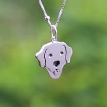 手工925純銀【拉布拉多犬項鏈 Labrador Retriever Necklace】