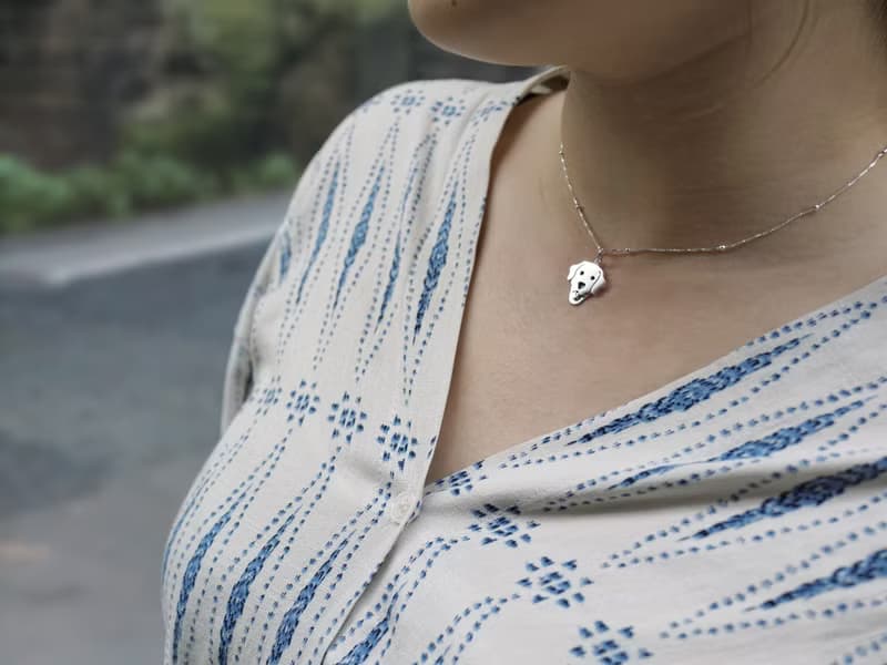 手工925純銀【拉布拉多犬項鏈 Labrador Retriever Necklace】