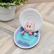 【超萌辦公小物】小牡蠣公仔多功能手機支架