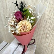 畢業季主題花卉 擴香索拉花小花束-3