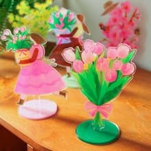 春之花束 桌面立牌亞克力便簽夾