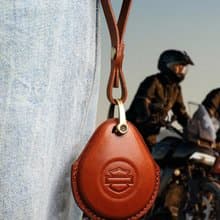 復古真皮哈雷重機車鑰匙包 HARLEY 48 72 Fat boy Dyna 1200 棕