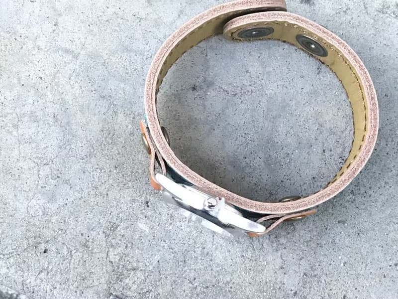 STITCH　思わず目を惹く一目惚れ　ステッチラン腕時計　メンズライク　SRW-TOC-BA