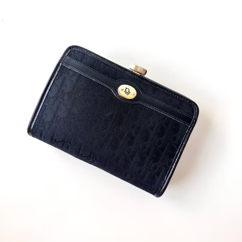 Dior經典Oblique老花口金包F32 vintage