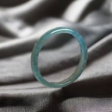冰藍水翡翠戒指戒圈 | 天然翡翠A貨 | 送禮