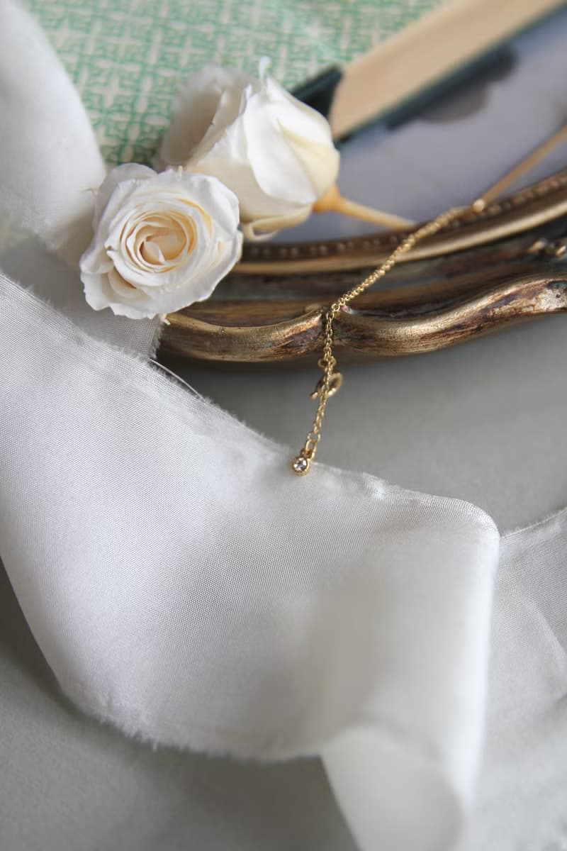 手錬 幼手鍊 鎖骨手鍊 水滴珠手鍊 鍍金超幼手鍊 迷你鋯石幼手鍊