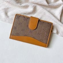 Vintage Gucci 老花帆布口金中夾