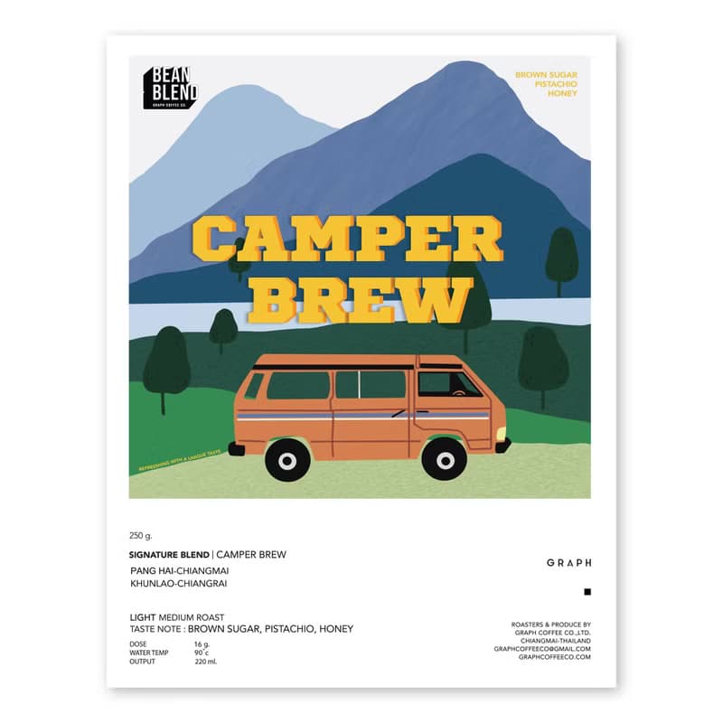 GRAPH | SIGNATURE BLEND - ROAD TRIP SET - CAMPER BREW 1000g.