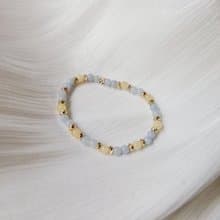 天然石手串/黃玉/天使石