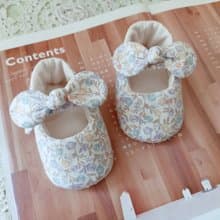 【11/14後出貨】嬰兒鞋 手工嬰兒鞋 彌月禮物 寶寶鞋 蝴蝶結