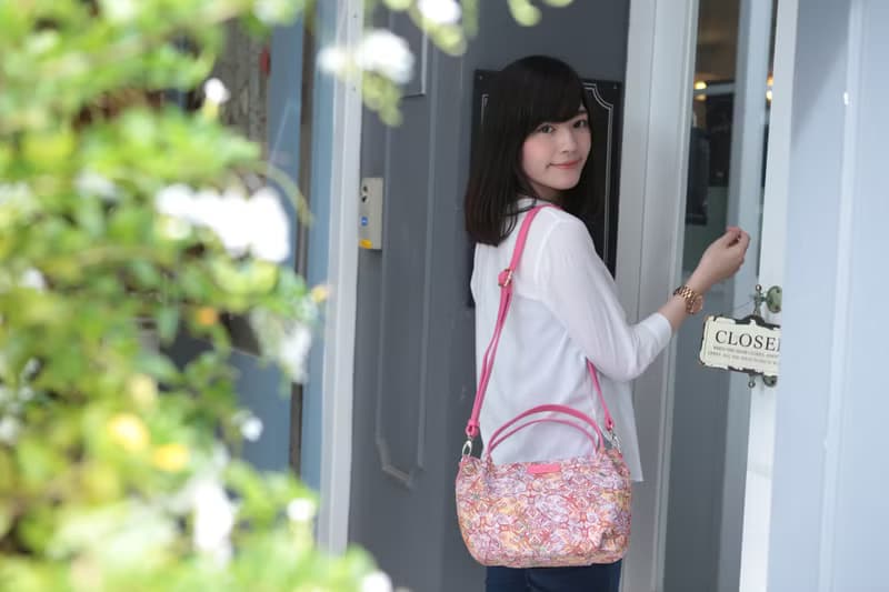 斜背包 南瓜 / 防潑水 平織緹花 魔女小星貓