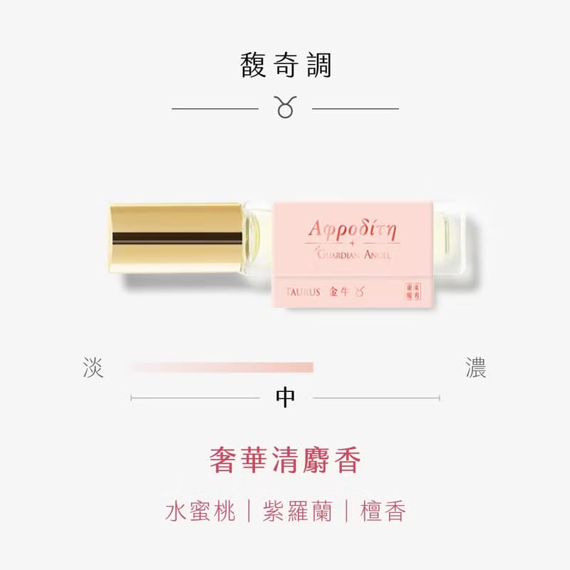 東區暖男 金牛座奢華清麝香 馥奇調守護星座淡香水 10mL