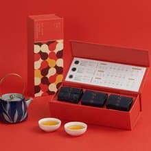 絕世三美茶禮盒 | 蜜香台灣茶3款 (企業伴手禮/中英包裝/附提袋)
