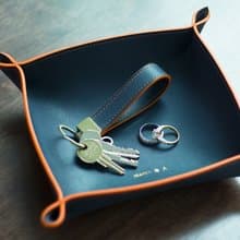 Leather Tray Gift - Leather tray for Wedding Gifts, Husband