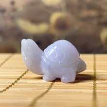【吉祥‧長壽】紫羅蘭翡翠烏龜 | 天然緬甸A貨翡翠 |  送禮