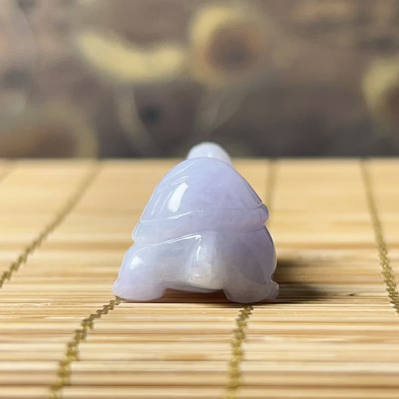 【吉祥‧長壽】紫羅蘭翡翠烏龜 | 天然緬甸A貨翡翠 |  送禮