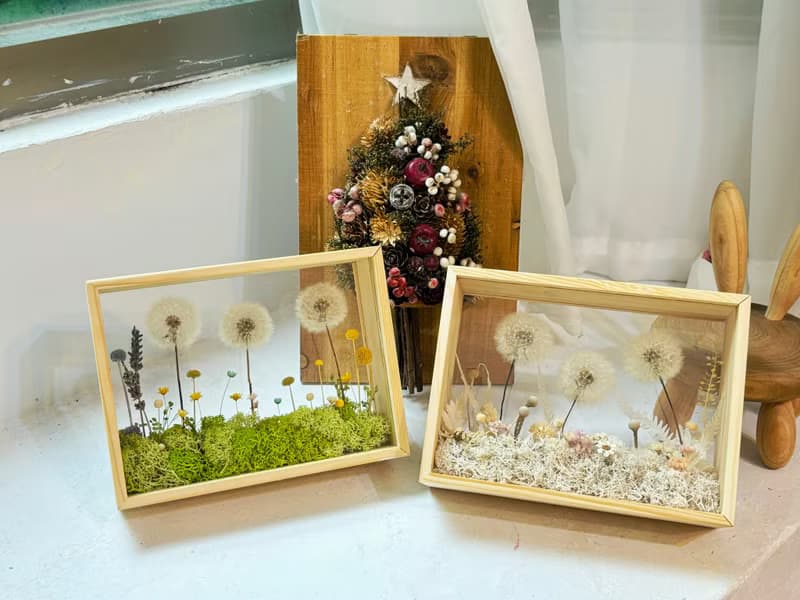 蒲公英花園 相框微景觀 青青草原款式