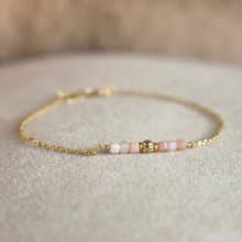 手鍊 蛋白石 天然石 - 依依不捨 -