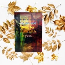 Limited Edition Mindset Republic Sketchbooks - So do not fear, for I am with you