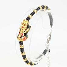 寶麗金珠寶-黃金貔貅金珠造型手鍊